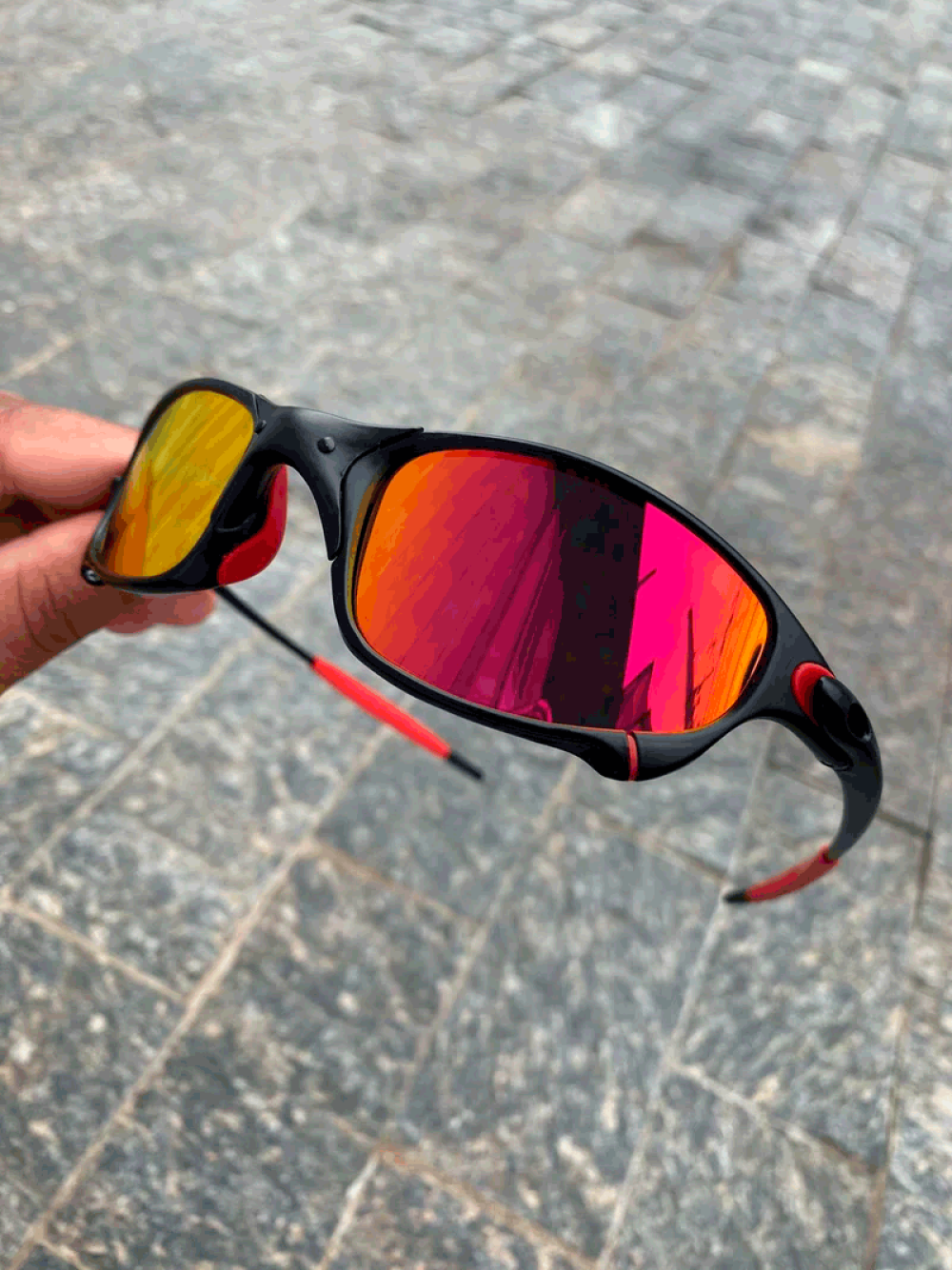 Óculos Juliet Metal Ducati - Lente Ruby