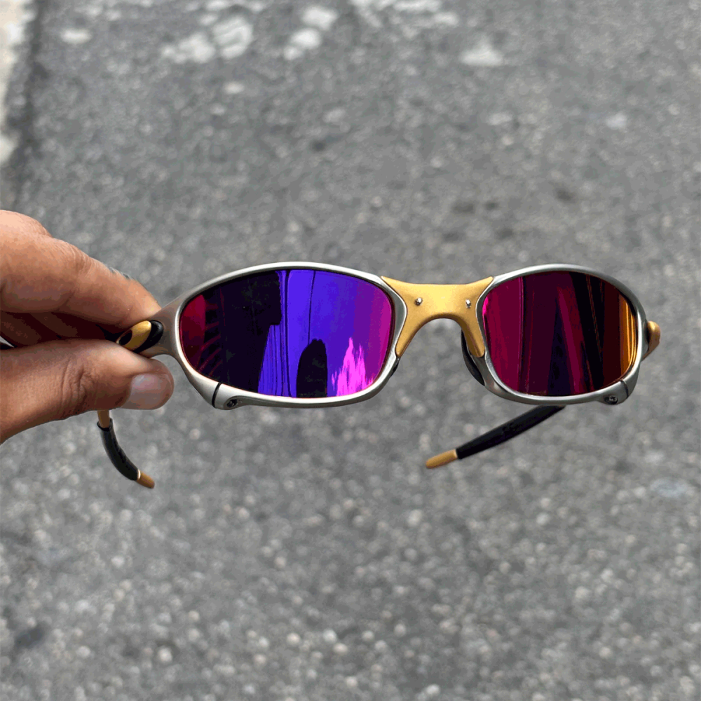 Óculos Juliet 24K - Lente Tanzanite