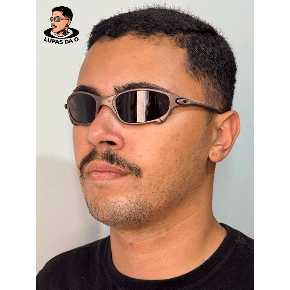 Óculos Juliet Metal - Cobre com Lente Marrom