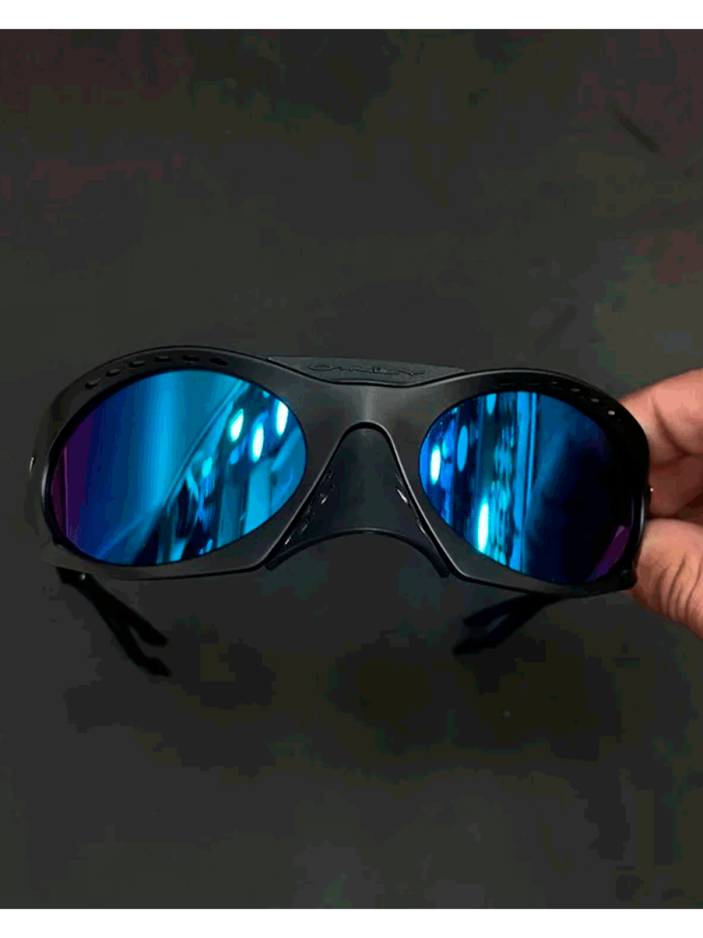 Óculos Plantaris - Full Black Lente Azul Escura